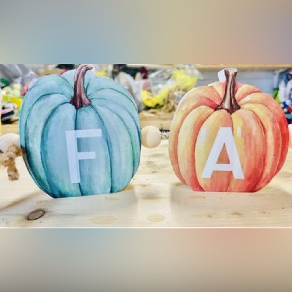 *Pumpkins Fall Standing Sign - Picture 9 of 10